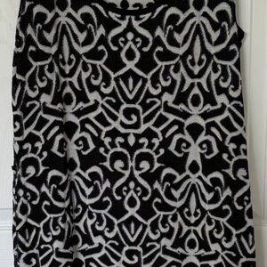 Carmen Marc Valvo Knit Body-con Dress Large